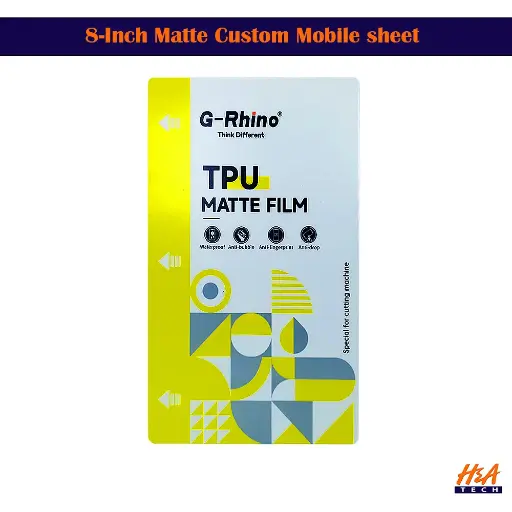 [PL20 8INCH-3] 8-Inch Matte Mobile Custom Skin - Premium Protection & Style