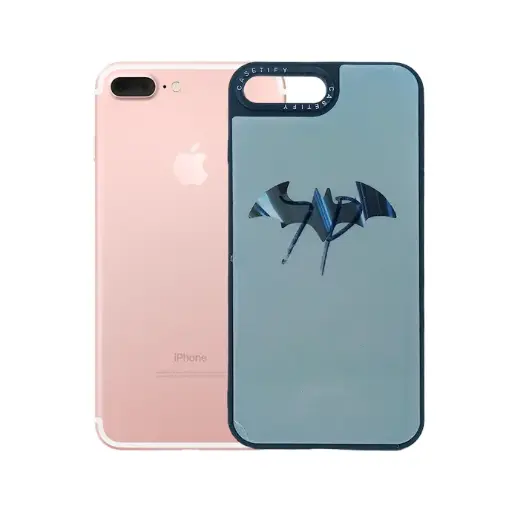[PO26BIP7GPL-4-BAT] iPhone 7G Plus/8G Plus Casetify Printed Glossy Back Case (Bat)