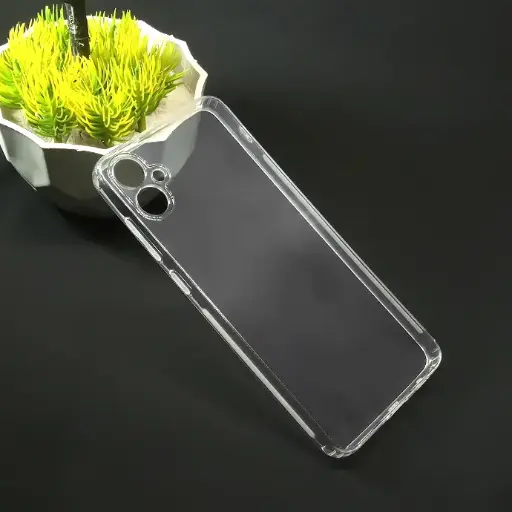 [PO7BSA05-3] Samsung A05 Dust Plug TPU|Transparent Back Case 