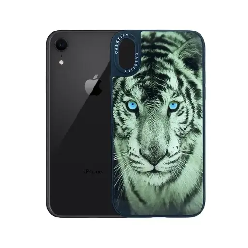 [PO26BIPXR-4-TGR] Iphone XR Casetify Printed Glossy Back Case (Tiger)