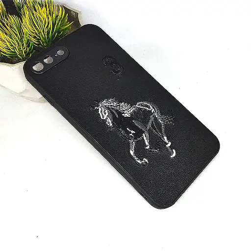 [PO43BIP8GPL-2-2] iPhone 7 Plus|8 Plus Santa Barbara Polo & Racquet Club Back Case (Black)