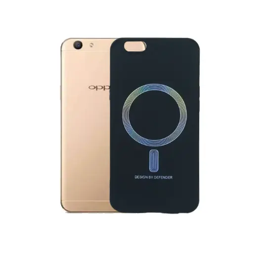 [PO14BOF1S-7-2] Oppo F1S|A59 Official Magsafe Logo|Ring Back Case (Black)