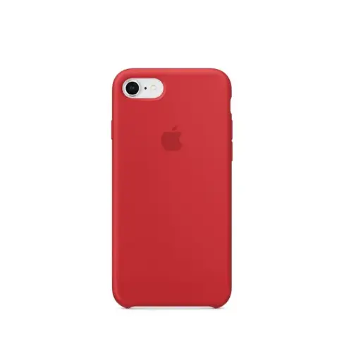 [PO23BIP7G-1-4] Iphone 7|8/SE 2020 Back Case Soft Silky Mobile Pouch (Red)
