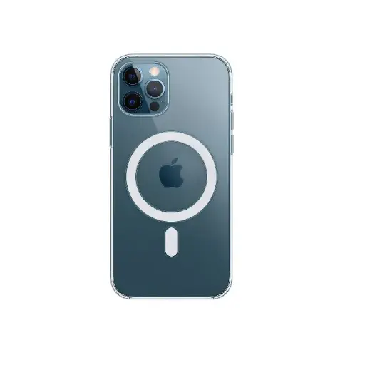 [PO7BIPXIMAX-11] iPhone 11 Pro Max Max Magnetic Magsafe Wirelees Transparent Back Case