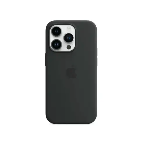 [PO23BIP14PMAX-1-36] iPhone 14 Pro Max Original Official Soft Silky Back Case (Titanium)