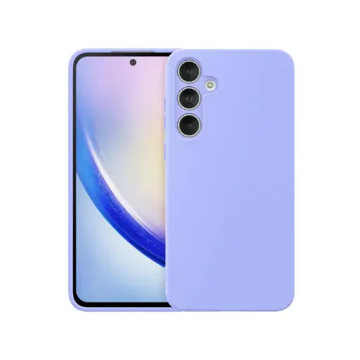 [PO23BSA25-1-29] Samsung A25 Original Official Soft Silky Back Case (|Light Purple)