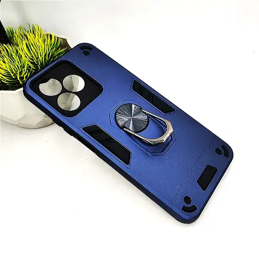 [PO39BORELMEC51-1-17] Oppo Realme C51|Realme C53|Narzo N53|Sparx Neo 8 Pro Armour Back Case (Navy Blue)
