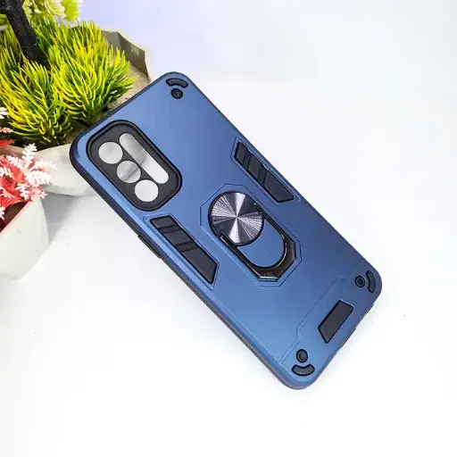 [PO39BORNO5-1-17] Oppo Reno 5 4G | Reno 6 4G Armour Back Case (Navy Blue)