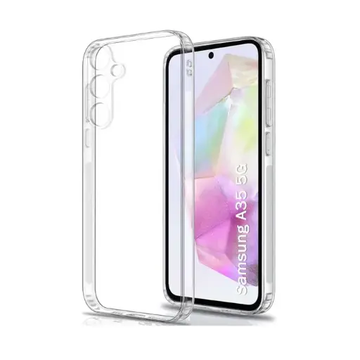 [PO7BSA35-3] Samsung A35 Dust Plug Tpu Pouch Without Bumper