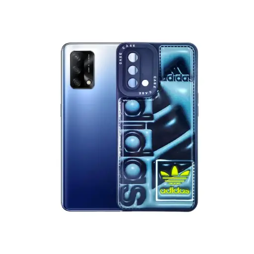 [PO14BOF19-39-2] Oppo F19 | A95 |A74 CASE PRO Printed Shine Back Case (Black)