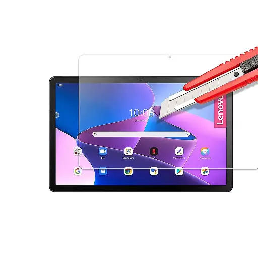 [PL4LNVM10PL3GN-1] Lenovo Tab M10 Plus 3rd Gen Polish Glass Protector - Ultimate Clarity & Defense