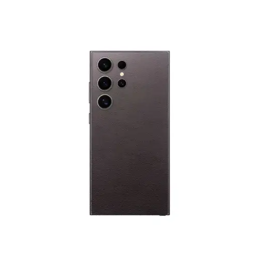 [SKIN-18-34] Leather Mobile Back Customize Skin (Dark Brown)