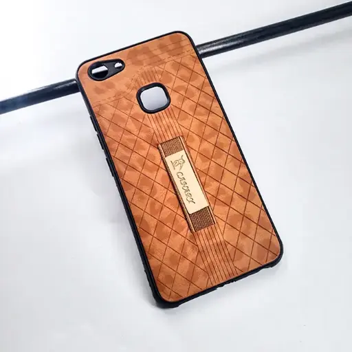 [PO18BVIY81-8-13] Vivo Y81 | Y83 | YZW Soft Leather Back Grip Case (Brown)