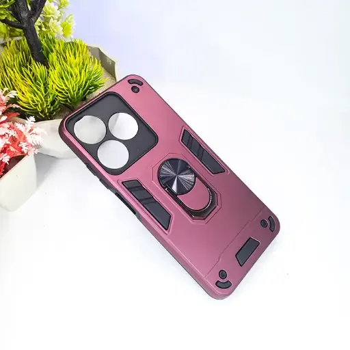 [PO39BTSPRK10C-1-21] Tecno Spark 10C/Spark 10 Armor Back Case (Maroon)
