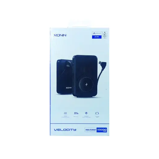 [PB10RN-2] Ronin R-4045 22.5W 10000 Mah PD + Mag Safe  Power Bank Wireless Charging