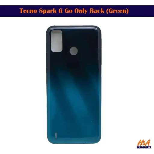 [HS9TSPRK6G0-3-2-11] Tecno Spark 6 Go Only Back (green)