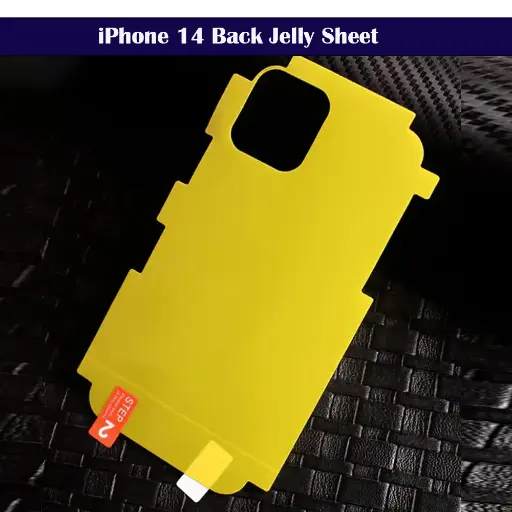 [PL10IP14-1] iPhone 14 Back Jelly Sheet - Ultra-Thin & Durable Protection