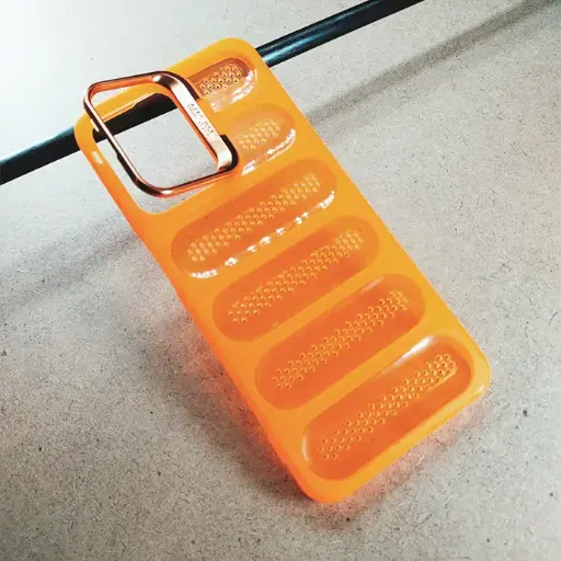 [PO15BOA16-16-8] Oppo A16/A16s/A54s Orange Cooling Mesh Silicone Case - Stylish Protection