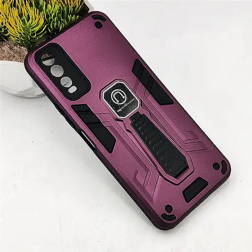 [PO39BVIY20-2-21] Vivo Y20|Y20i|Y20S|Y12S|Y12A Armour Back Case (Maroon)