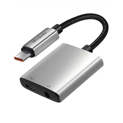 [CONOMCDOT0T03.5] McDodo 3.5mm Audio & Type-C Charging Dual Adapter