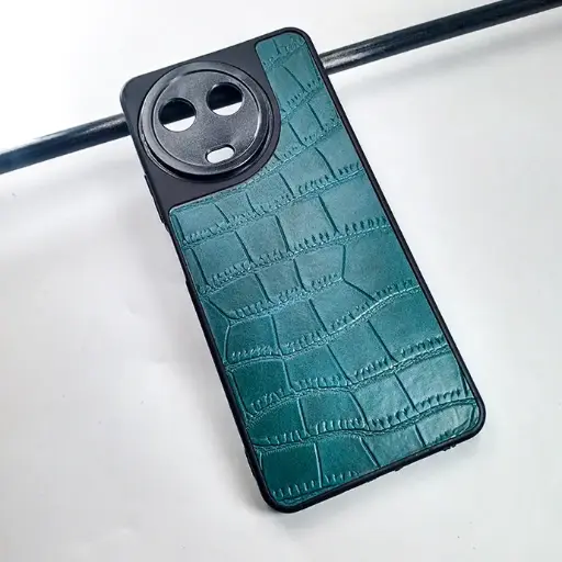 [PO55BORELME11-4-11] Oppo Realme 11|Realme 11x 5G Crocodile Leather Back Case (Green)