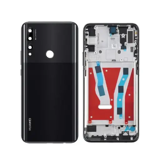 [HS6HUY9H19-3-2] Huawei Y9 2019 Complete Body - Sleek Black Protection