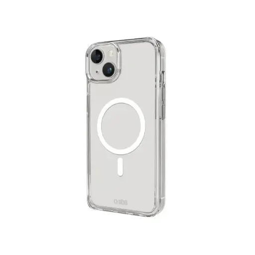 [PO7BIP15PL-11] iPhone 14Plus|iPhone 15 Plus Magnetic Magsafe Wirelees Transparent Back Case