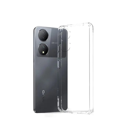 [PO7BVIY100 5G] Vivo Y100 5G 1.5mm TPU|Transparent Back Case