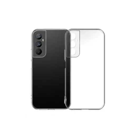 [PO7BORELMEC65-3] Oppo Realme C65 4G Dust Plug TPU|Transparent Back Case