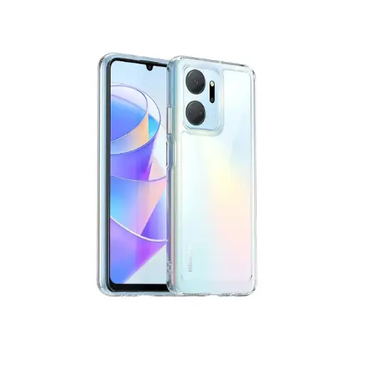 [PO7BHUHN7XA-3] Huawei Honor X7A Dust Plug Transparent Back Case