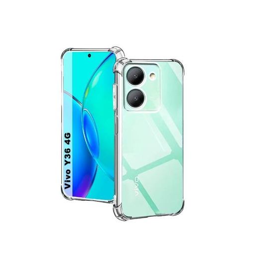 [PO7BVIY27S] Vivo Y36 4G|Y27s 4G 1.5mm TPU|Transparent Back Case