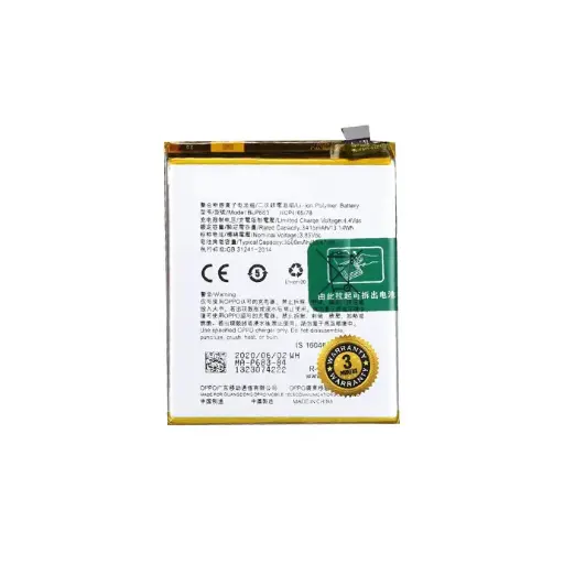 [BT F9-5] Oppo F9 Original Cell Battery - BT F9-5 Reliable Replacement