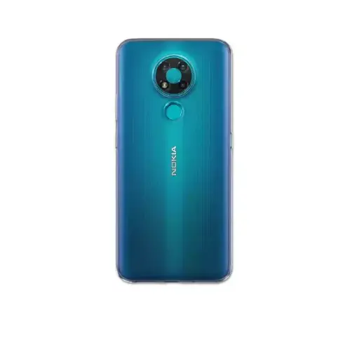 [PO7BNK3.4-3] Nokia 3.4 Dust Plug TPU|Transparent Back Case