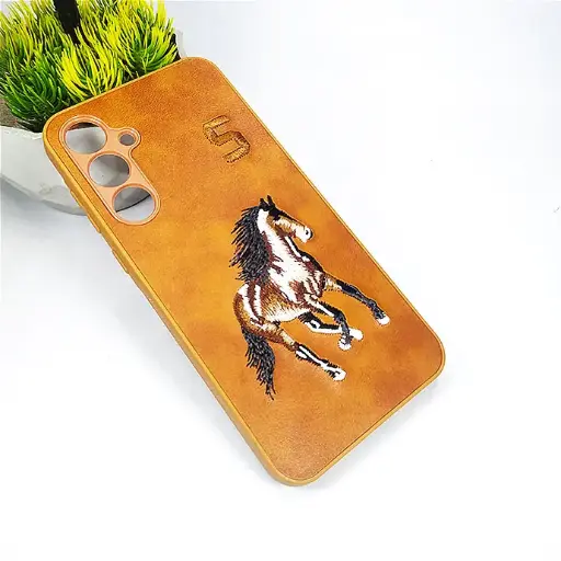 [PO43BSA55-2-13] Samsung Galaxy A55 5G Santa Barbara Polo&Racquet Club Back Case (Brown)