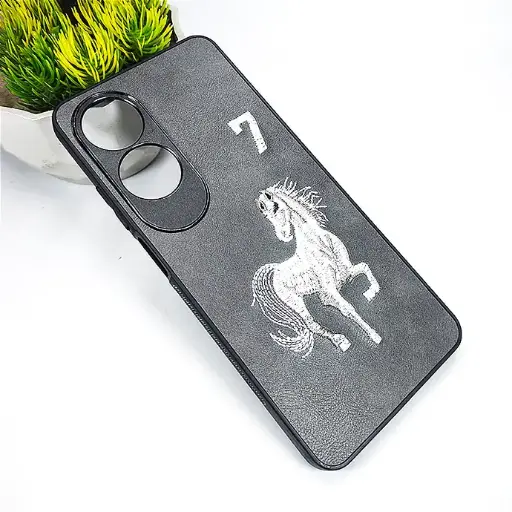 [PO43BOA60-2-9] Oppo A60 4G Santa Barbara Polo Back Case (Gray)