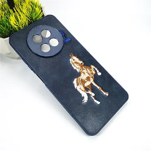 [PO43BORELME12-2-17] Oppo Realme 12 5G Santa Barbara Polo Back Case (Navy Blue)