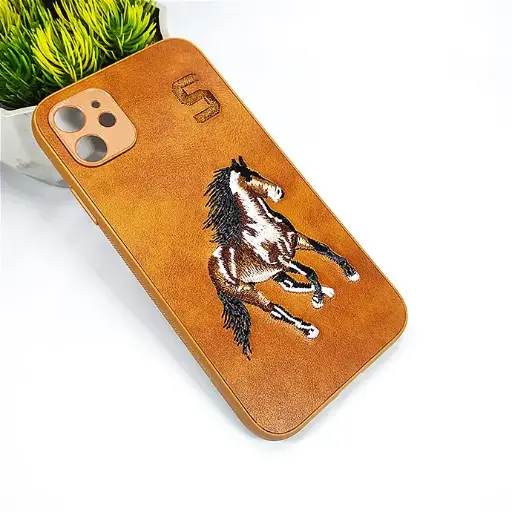 [PO43BIPXIR-2-13] iPhone 11 Santa Barbara Polo Back Case (Brown)