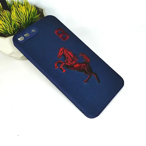 [PO43BIP8GPL-2-17] iPhone 7G Plus|8G Plus Santa Barbara Polo Back Case (Navy Blue)