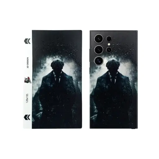 [SKIN-19-THMSHLB] 3D Printed Mobile Back Customize Skin (Thomas Shelby)