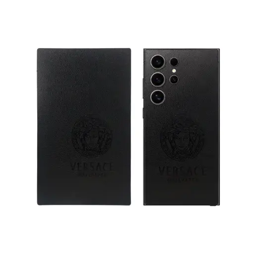 [SKIN-18-VRSCE] Leather Mobile Back Customize Skin (VERSACE)