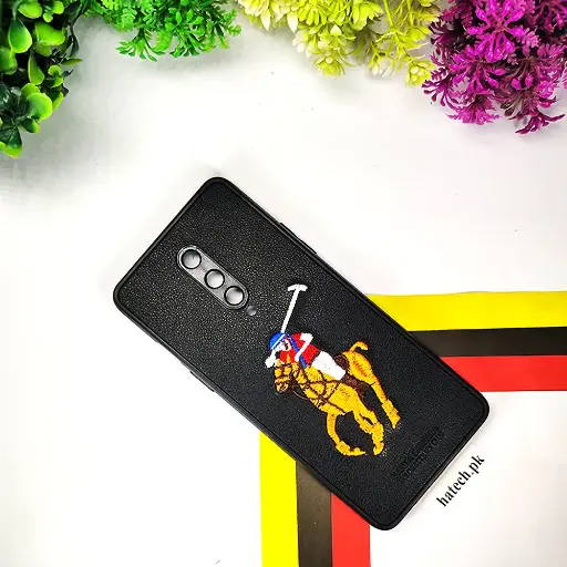 [PO43B1PL8-2-2] OnePlus 8 Santa Barbara Polo Back Case (Black)