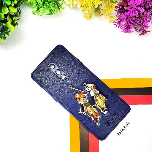 [PO43B1PL8-2-17] OnePlus 8 Santa Barbara Polo Back Case (Navy Blue)