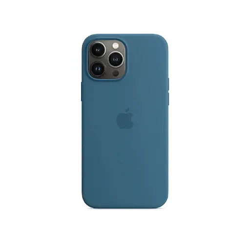 [PO23BIP16PR-1-3] iPhone 16 Pro Original Official Soft Silky Back Case (Blue)