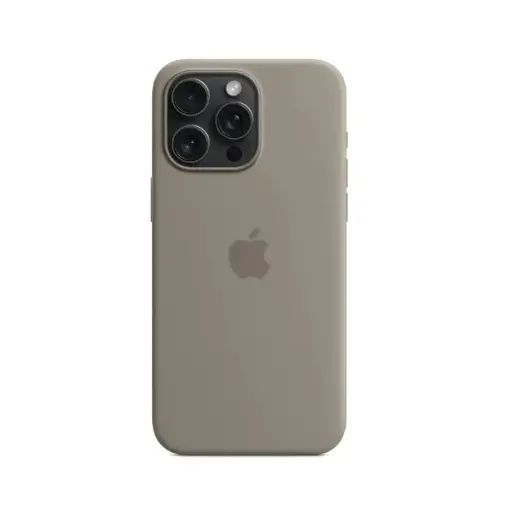 [PO23BIP14PR-1-35] Iphone 14 Pro Original Official Soft Silky Case (Titanium)