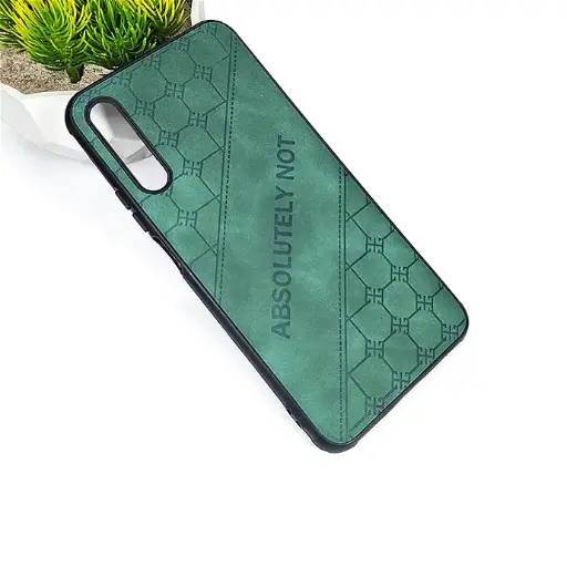 [PO18BHUY9S-2-11] Huawei Y9s ABSOLUTELY NOT Leather Back Printed Case (Green) - Stylish Protection