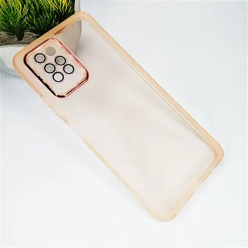 [PO15BINOT10PR-3-22] Infinix Note 10 Pro Baby Pink Clear Transparent Case - Stylish Protection