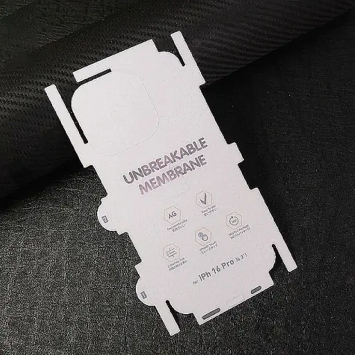 [PL10IP16PR-3] Iphone 16 Pro 360 Unbreakable Membrane Sheet