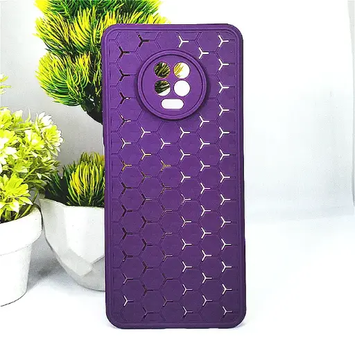 [PO14BINOT7-49-17] Infinix Note 7 Heat Dissipation Soft Silicone Back Case (Navy Blue)