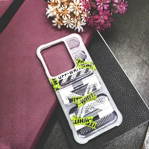 [PO15BVIY36-18-30] Vivo Y36 Colour Printed Silicone Cooling Mesh Back Case (Crystal)