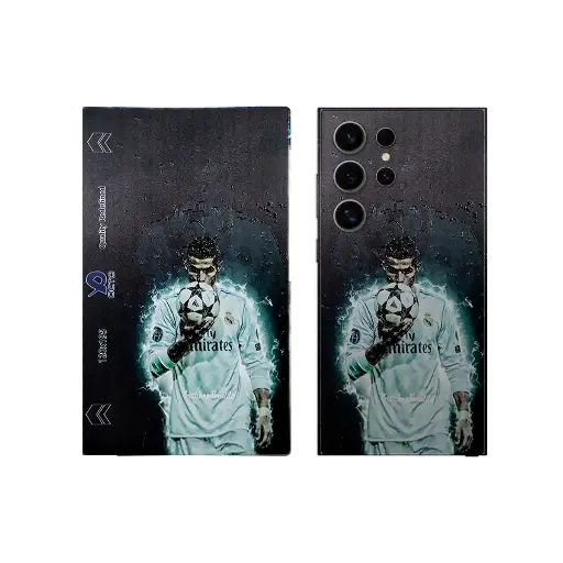 [SKIN-19-CR] 3D Printed Mobile Back Customize Skin (Cristiano Ronaldo)